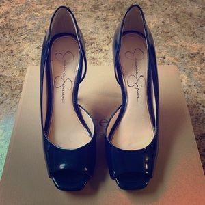 Navy Blue, Jessica Simpson heel